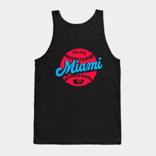 Miami Baseball Tank Top